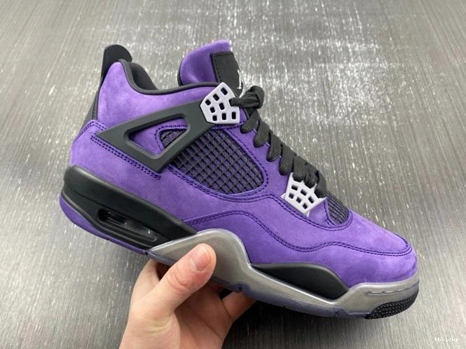 Reps TBK Suede Travis Scott 4 Jordan x Purple Air 0804